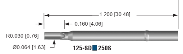 QA Tech 125-SDN250S, 23A, Solder Cup