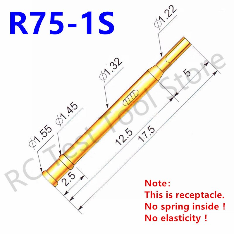 Generic R75-1S Receptacle