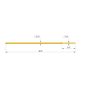 Ingun GKS-040 305 040 A 0800 Test Probe, Radius Tip, 40mil