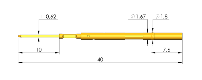 Ingun KS-100 47 G Receptacle