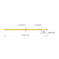 Ingun GKS-050 319 090 A 1500 Probe, Cupped Tip, 50mil
