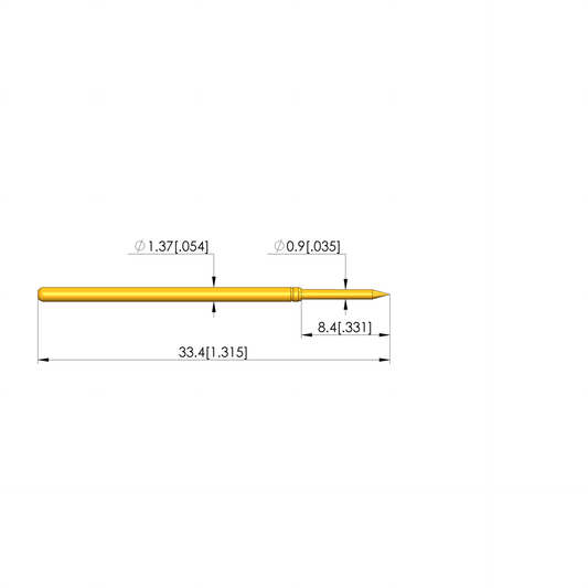 Ingun GKS-100 201 090 A 2000 Probe, Needle Tip, 100mil