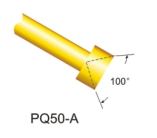 Centalic PQ50-A-4GG Test Probe, Cupped Tip